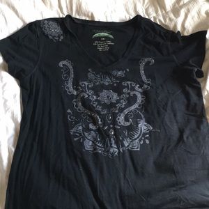 Studded Cotton T-shirt